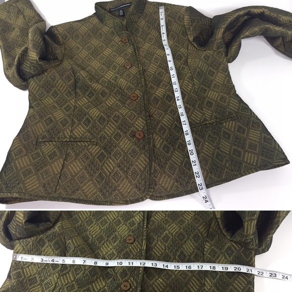 Linda Allard Ellen Tracy Sophisticated Blazer - Picture 2 of 8